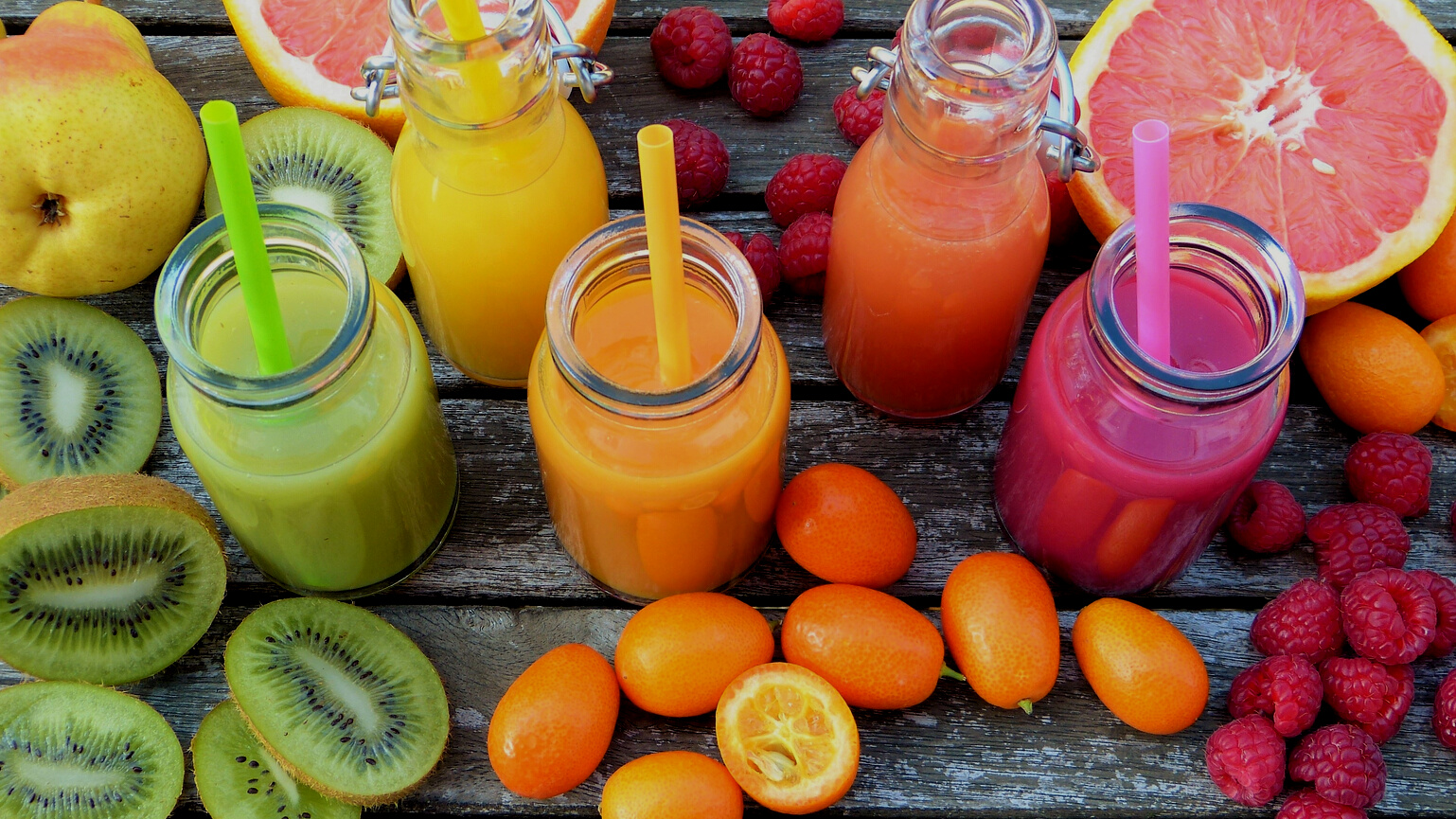 Various Fruit Juices